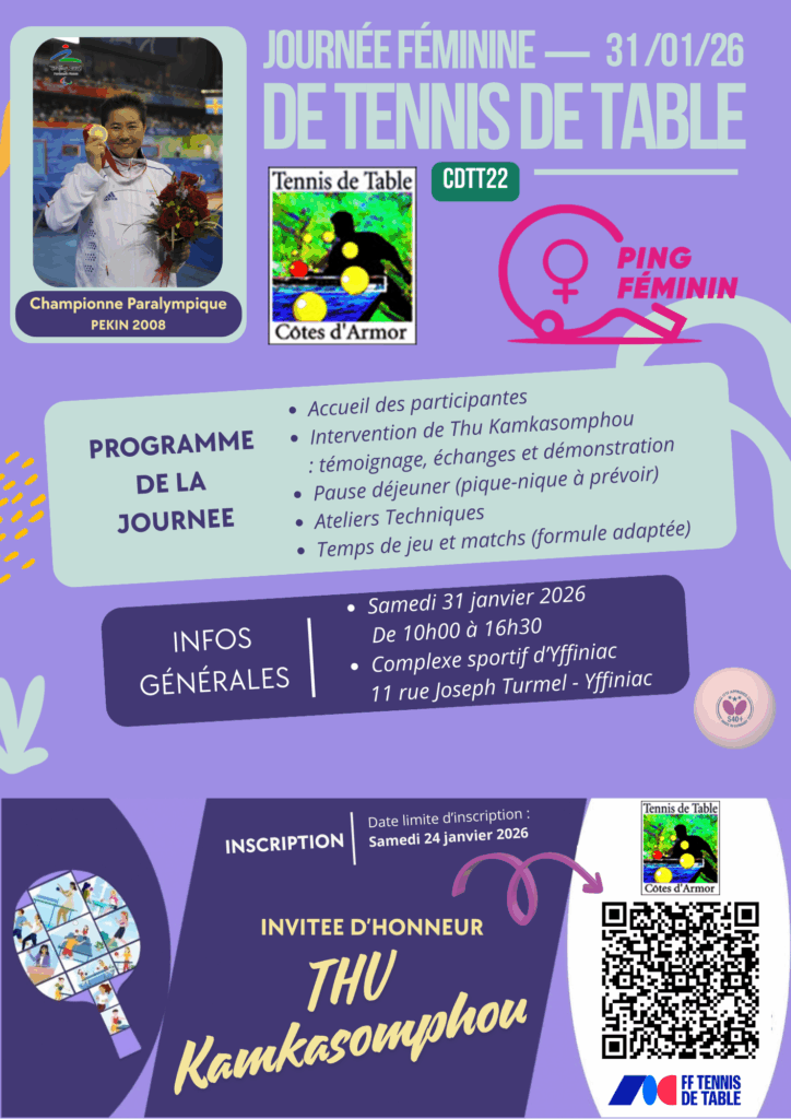 Affiche Journée Féminine 2026 01 31